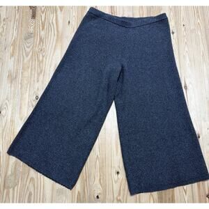 Haven Well Within Brushed Sweater Knit Wide Leg Pants Size XL Gray